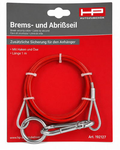 Brems und abrissseil mit - 1m,